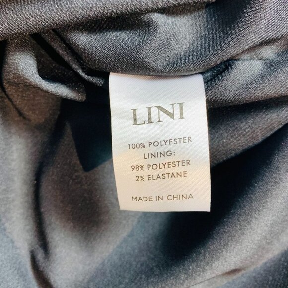 LINI NATALIE Velvet Emerald Zebra Print Faux Wrap Dress S - Picture 10 of 13